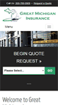 Mobile Screenshot of greatmichiganinsurance.com
